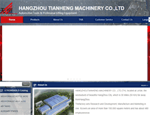 Tablet Screenshot of chinalifts.com